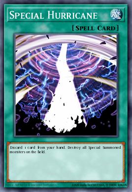 Special Hurricane Yu-Gi-Oh card
