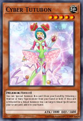 Cyber Tutubon Yu-Gi-Oh card