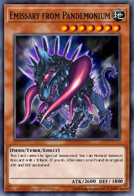 Emissary from Pandemonium Yu-Gi-Oh card