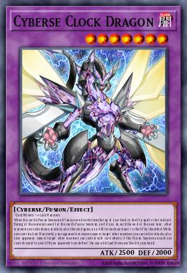 Cyberse Clock Dragon Yu-Gi-Oh card