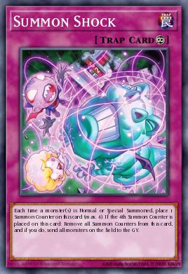 Summon Shock Yu-Gi-Oh card