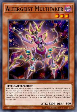 Altergeist Multifaker Yu-Gi-Oh card