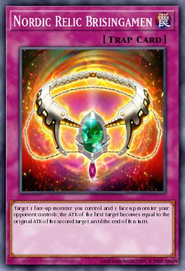 Nordic Relic Brisingamen Yu-Gi-Oh card
