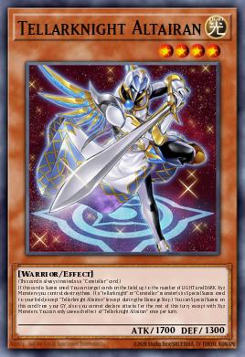 Tellarknight Altairan Yu-Gi-Oh card