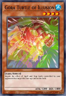 Gora Turtle of Illusion Yu-Gi-Oh card