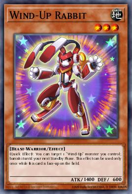 Wind-Up Rabbit Yu-Gi-Oh card