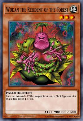 Wodan the Resident of the Forest Yu-Gi-Oh card