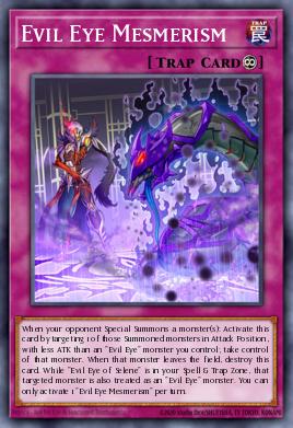 Evil Eye Mesmerism Yu-Gi-Oh card