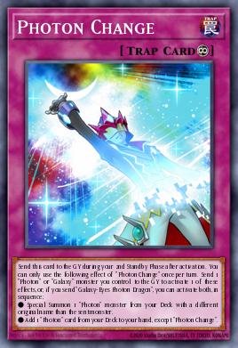 Photon Change Yu-Gi-Oh card