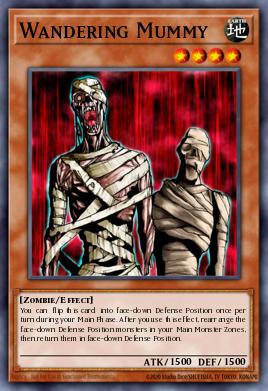Wandering Mummy Yu-Gi-Oh card