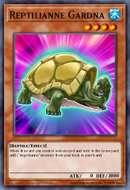Reptilianne Gardna Yu-Gi-Oh card