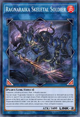 Ragnaraika Skeletal Soldier Yu-Gi-Oh card