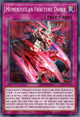 Mementotlan Fracture Dance Yu-Gi-Oh card