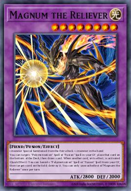 Magnum the Reliever Yu-Gi-Oh card