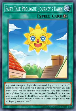 Fairy Tale Prologue: Journey's Dawn Yu-Gi-Oh card