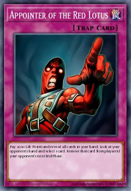 Appointer of the Red Lotus Yu-Gi-Oh card