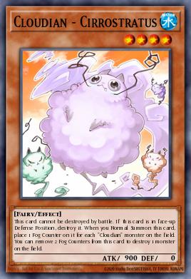Cloudian - Cirrostratus Yu-Gi-Oh card