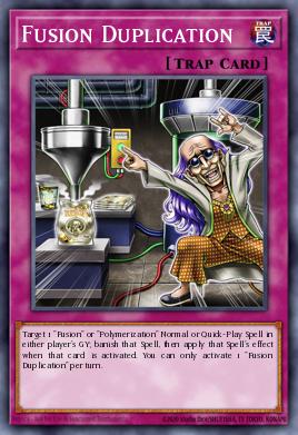 Fusion Duplication Yu-Gi-Oh card