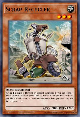 Scrap Recycler Yu-Gi-Oh card