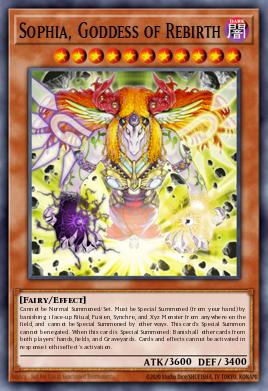 Sophia, Goddess of Rebirth Yu-Gi-Oh card