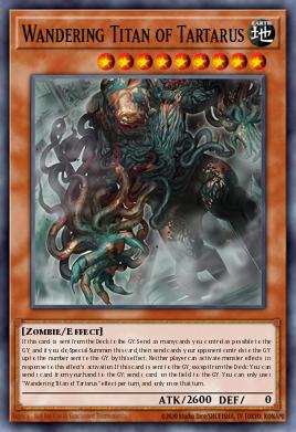 Wandering Titan of Tartarus Yu-Gi-Oh card