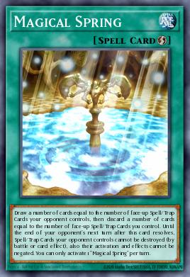 Magical Spring Yu-Gi-Oh card