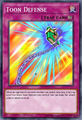 Toon Defense Yu-Gi-Oh card