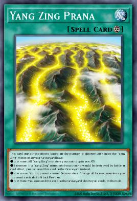 Yang Zing Prana Yu-Gi-Oh card
