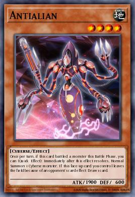 Antialian Yu-Gi-Oh card