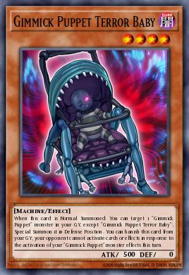 Gimmick Puppet Terror Baby Yu-Gi-Oh card