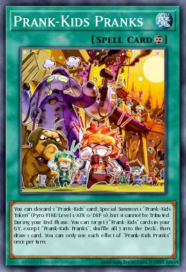 Prank-Kids Pranks Yu-Gi-Oh card