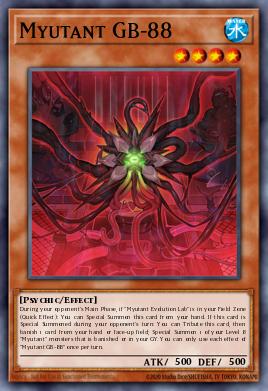Myutant GB-88 Yu-Gi-Oh card