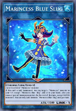 Marincess Blue Slug Yu-Gi-Oh card