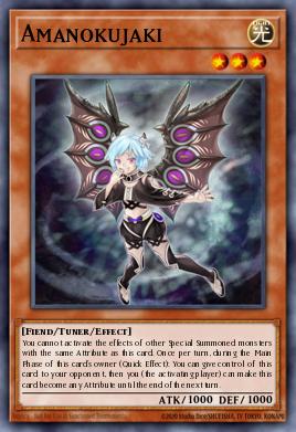 Amanokujaki Yu-Gi-Oh card