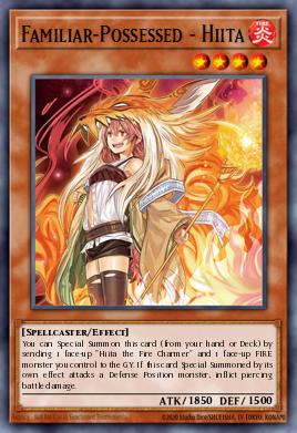 Familiar-Possessed - Hiita Yu-Gi-Oh card