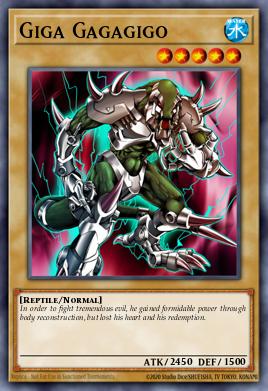 Giga Gagagigo Yu-Gi-Oh card