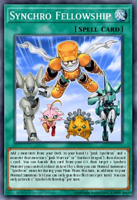 Synchro Fellowship Yu-Gi-Oh card