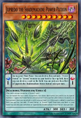Jupredo the Shademachine Power Patron Yu-Gi-Oh card