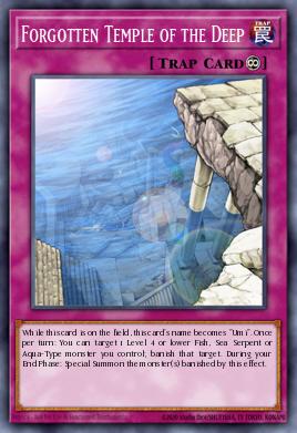Forgotten Temple of the Deep Yu-Gi-Oh card