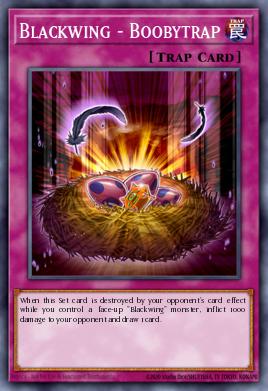 Blackwing - Boobytrap Yu-Gi-Oh card