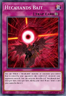 Hecahands Bait Yu-Gi-Oh card