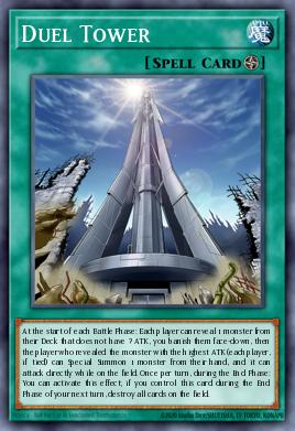 Duel Tower Yu-Gi-Oh card