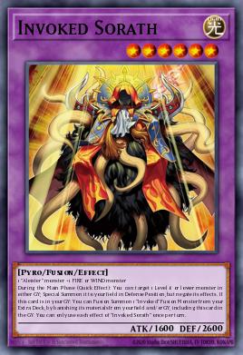 Invoked Sorath Yu-Gi-Oh card