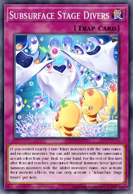 Subsurface Stage Divers Yu-Gi-Oh card