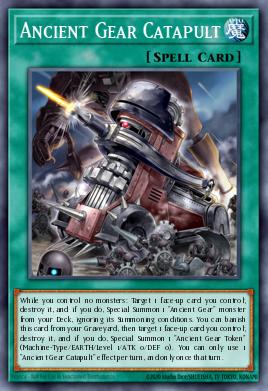 Ancient Gear Catapult Yu-Gi-Oh card