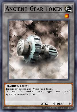 Ancient Gear Token Yu-Gi-Oh card