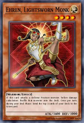 Ehren, Lightsworn Monk Yu-Gi-Oh card