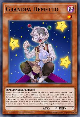 Grandpa Demetto Yu-Gi-Oh card