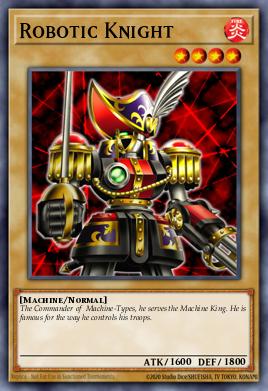 Robotic Knight Yu-Gi-Oh card