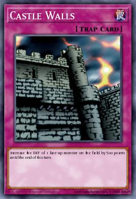 Castle Walls Yu-Gi-Oh card